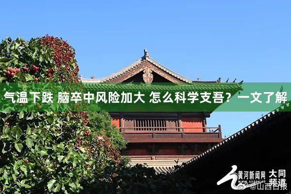 气温下跌 脑卒中风险加大 怎么科学支吾？一文了解